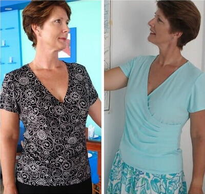 Wrap Top Free Sewing Pattern