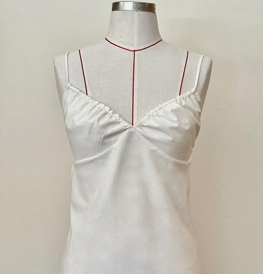Top Strap Pattern Spaghetti Strap Top Pattern | AllFreeSewing.com