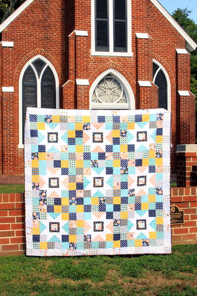 Starry Skies Free Quilt Pattern