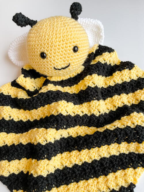 Bee C2c Lovey Baby Blanket