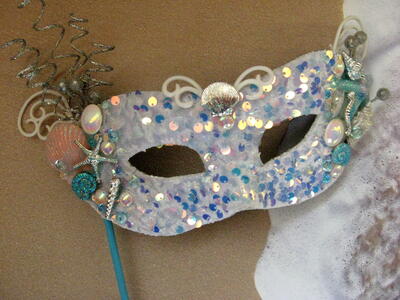 Enchanting Mermaid Masquerade Mask