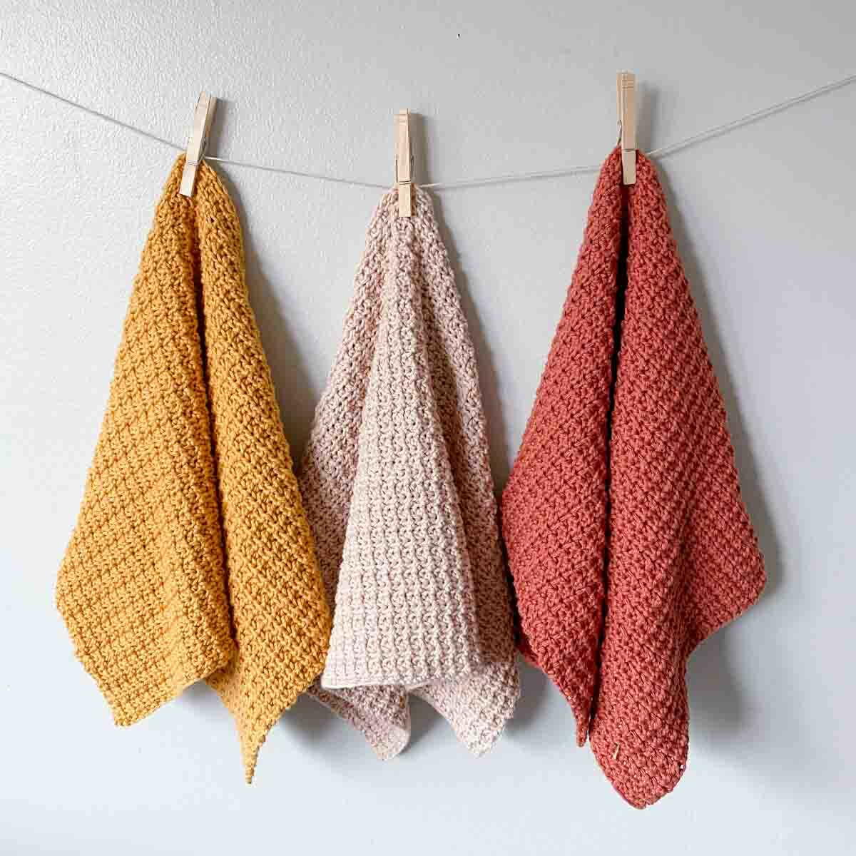 Crochet Hand Towel Pattern - Radiant Hand Towel