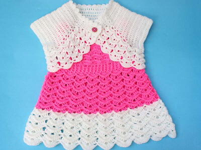Most Popular Pattern For Crochet Baby Dress