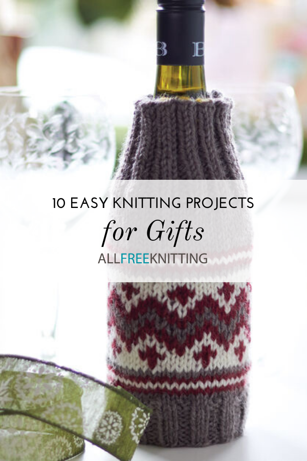 10 Easy Knitting Projects for Gifts
