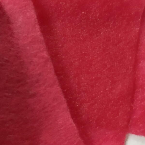 Wet red felt sheet