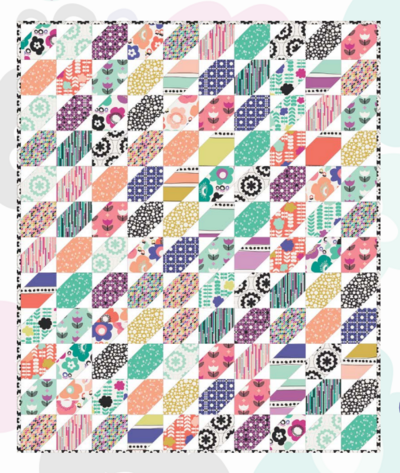 Tessellation Queen Bed Quilt Pattern