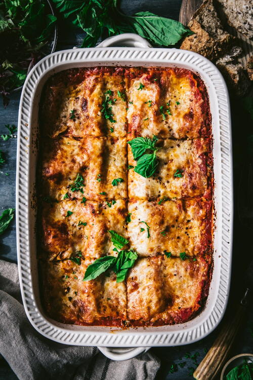 Quick And Easy Spinach Lasagna