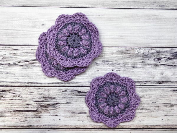 Cotton Crochet Face Scrubby