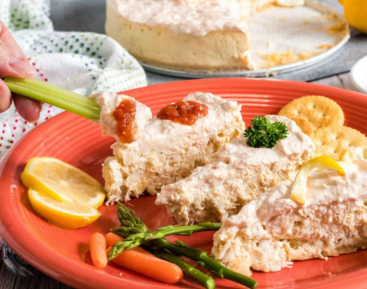 Instant Pot Crab Cheesecake | FaveSouthernRecipes.com