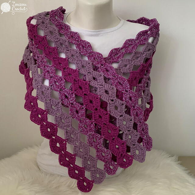 Diamonds Scarf | AllFreeCrochet.com