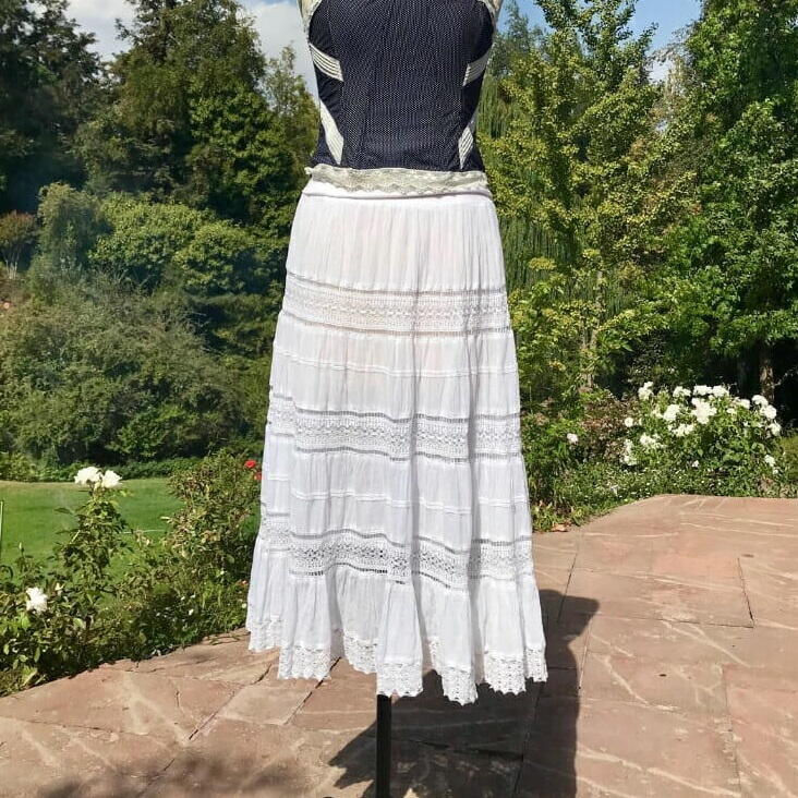 Spring Boho Skirt Pattern | AllFreeSewing.com