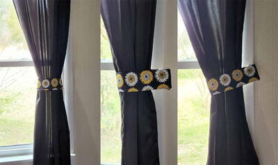 Easy Sew Curtain Tie Backs