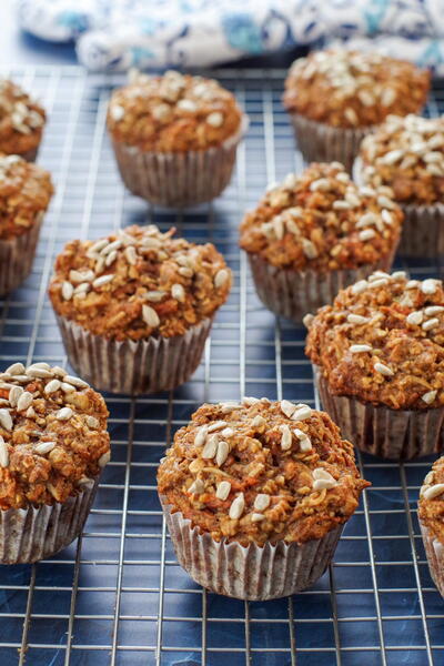 Healthy Morning Glory Muffins