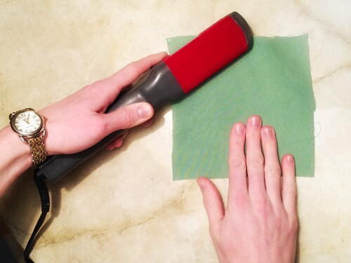 How to Iron Without an Iron: Straightener to Iron Fabric