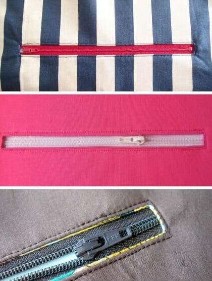 How to Add a Zipper Pocket to Any Purse Pattern