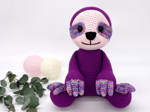 Free Amigurumi Crochet Sloth Pattern