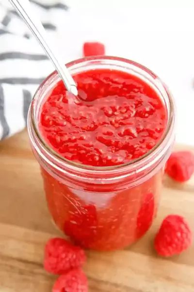 Easy Raspberry Jam (no Pectin!)