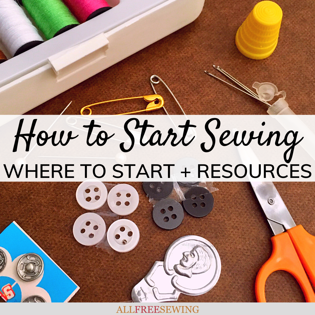 The basic material for starting sewing 
