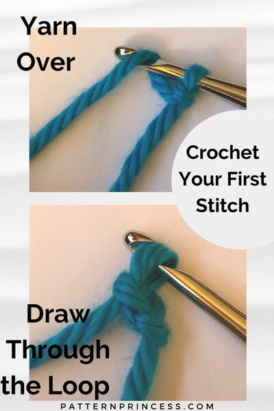 How To Crochet The Chain Stitch Tutorial