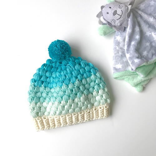 Blue Lagoon Baby Hat
