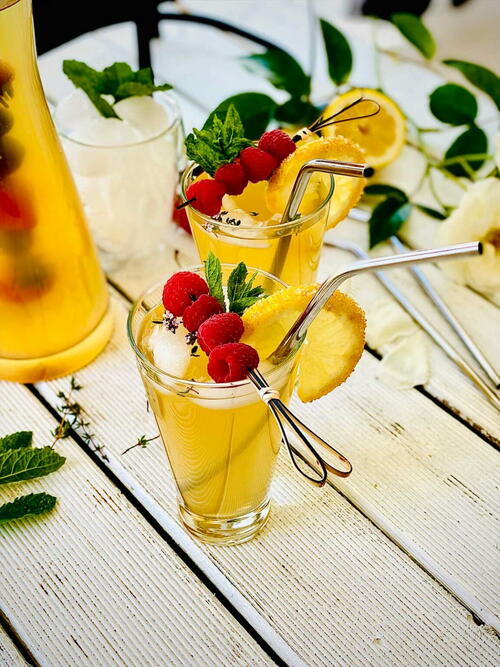 Easy Elderflower Cordial