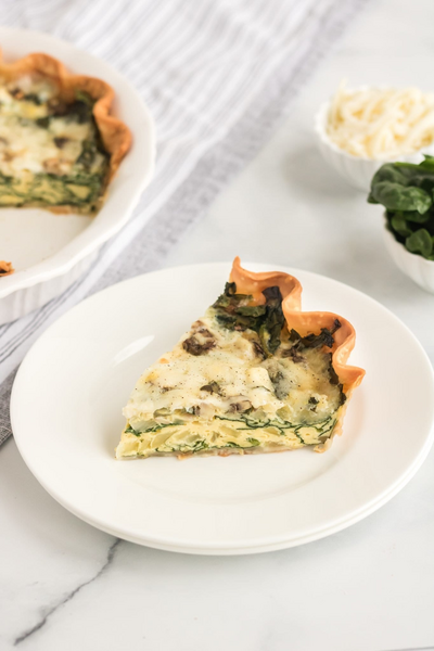 The Best Florentine Quiche