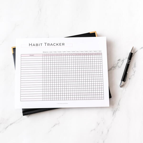 Free Printable Habit Tracker