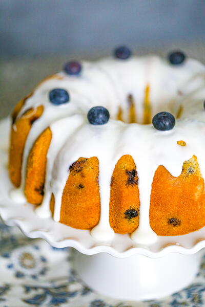 Lemon Blueberry Bundt Cake