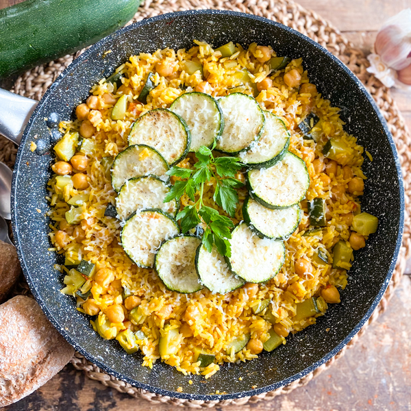 Mediterranean Zucchini Rice | Delicious & Savory With Tons Of Vegetables And Protein