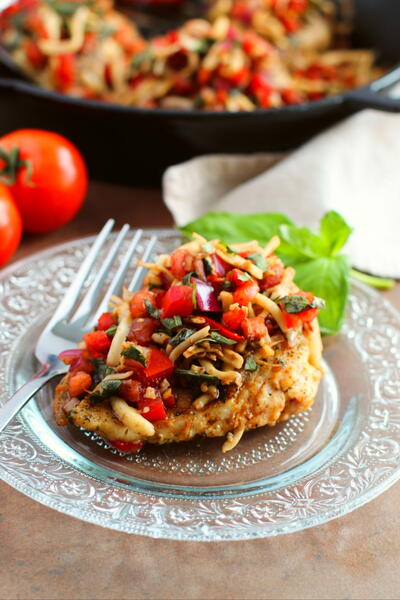 Baked Bruschetta Chicken