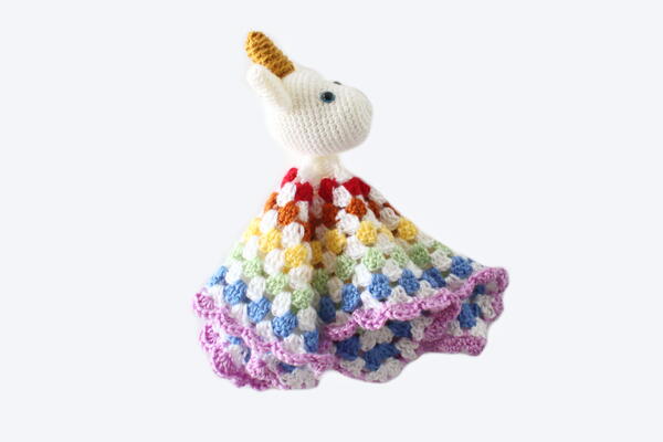 Aurora Unicorn Lovey 