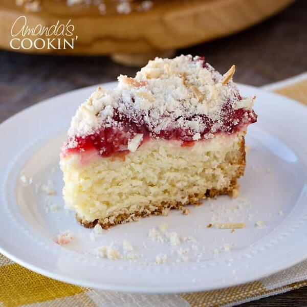 Cherry Cream Cheese Coffee Cake