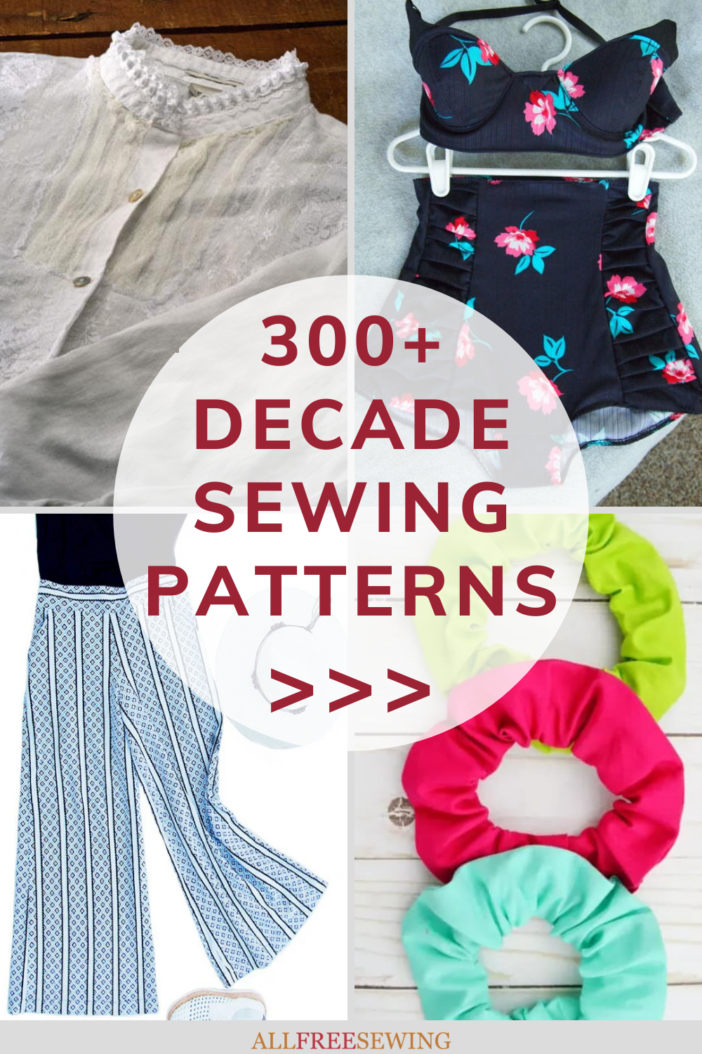 300+ Free Sewing Patterns