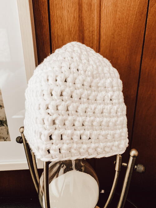 Fast Easy Newborn Beanie Crochet Pattern