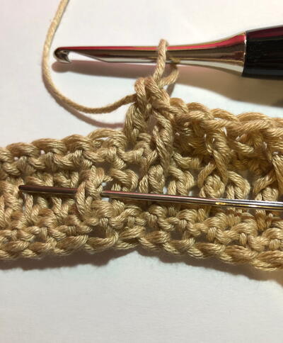 How To Crochet Alpine Stitch Tutorial