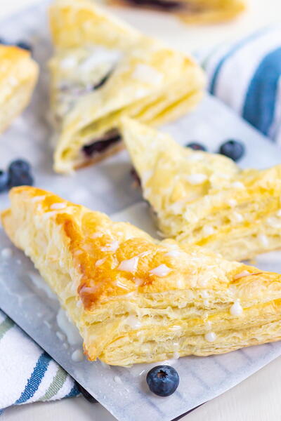 Easy Blueberry Turnovers
