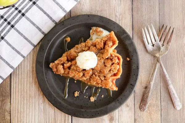 The Best Apple Crumble Pie Recipe