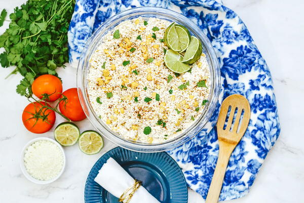 Mexican Street Corn Pasta Salad