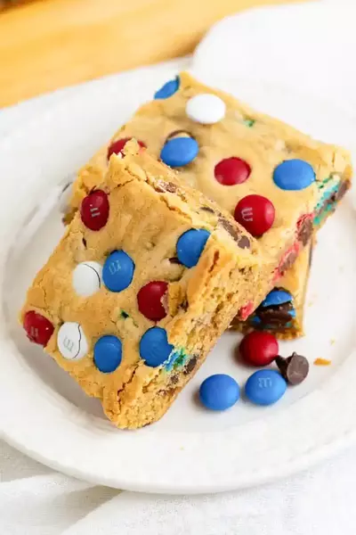 M&m Cookie Bars (large Batch!)