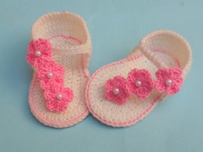 Baby Flip Flop Summer Sandals/baby Daisy Flowers Sandals Pattern