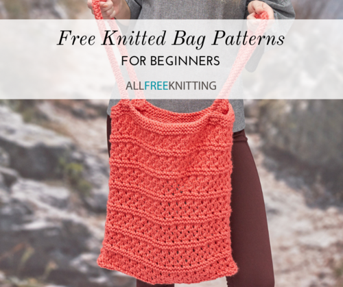 Easy Knit Tote Bags [10 FREE Patterns]
