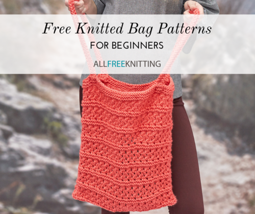 10 Free Knitted Bag Patterns for Beginners