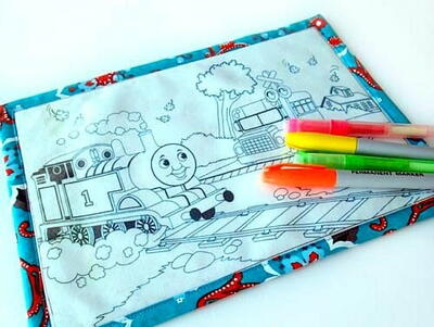 Keep Kids Busy Placemat