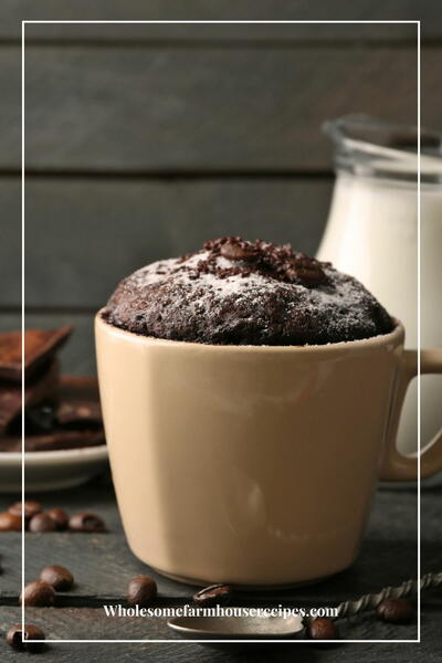 Microwave Chocolate Mug Cake Mix Recipe