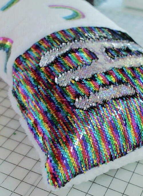 Sequin Fidget Pillow