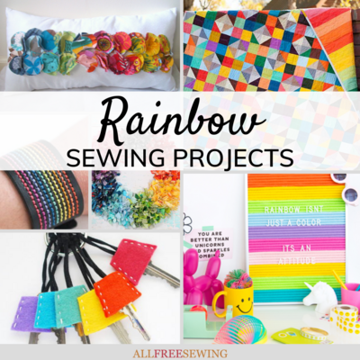 Rainbow Sewing 32 Colorful Projects to Sew