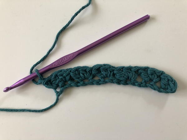 Sedge stitch step 5
