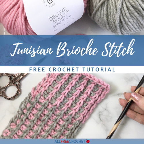 Tunisian Crochet Brioche Stitch Tutorial