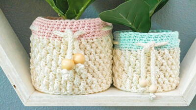 Teton Crochet Basket
