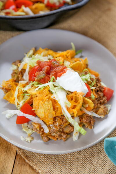 Walking Taco Casserole